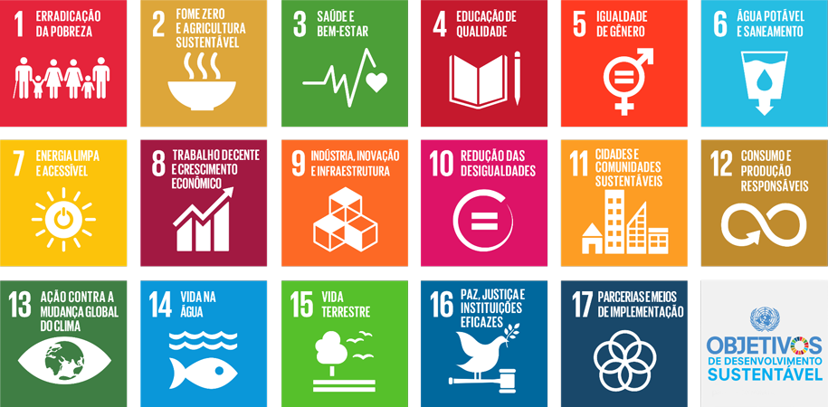 Os 17 Objetivos de Desenvolvimento Sustentável da ONU